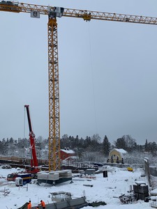Byggkran 4 februari -19